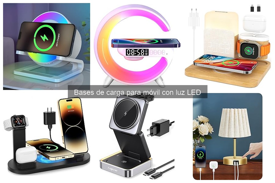 Errores comunes al usar bases de carga con luz LED