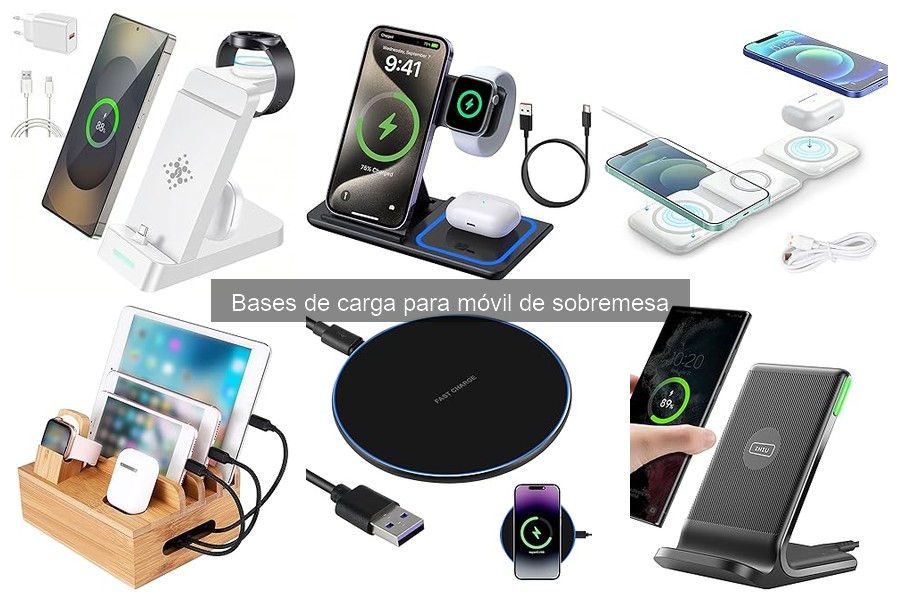 ** Errores comunes al usar bases de carga para móvil