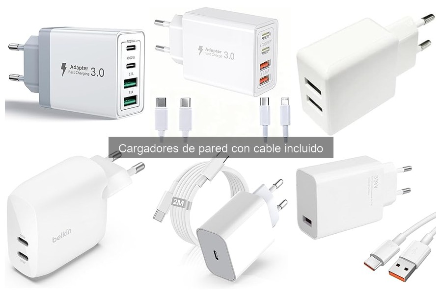 Errores Comunes al Usar Cargadores de Pared con Cable