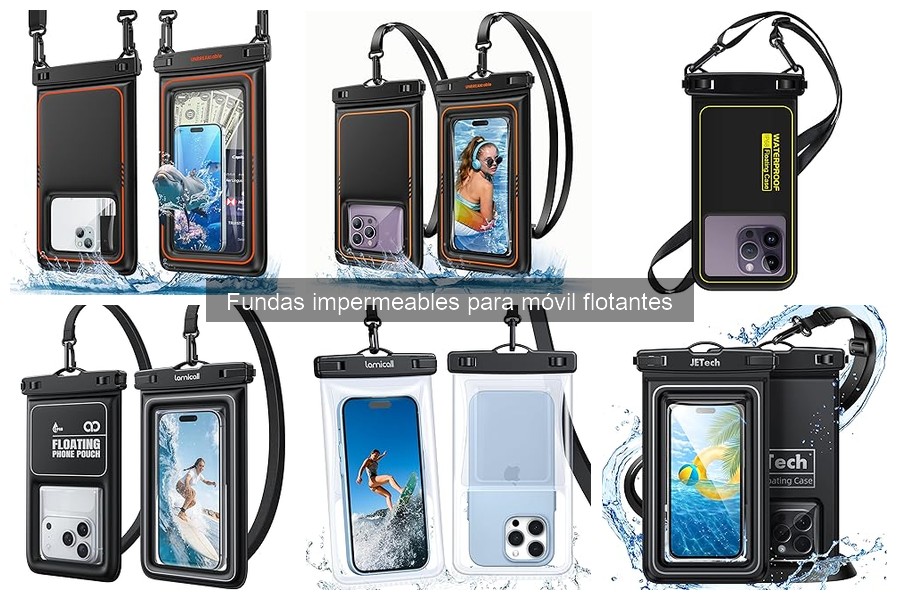 Errores comunes al usar fundas impermeables flotantes para móvil