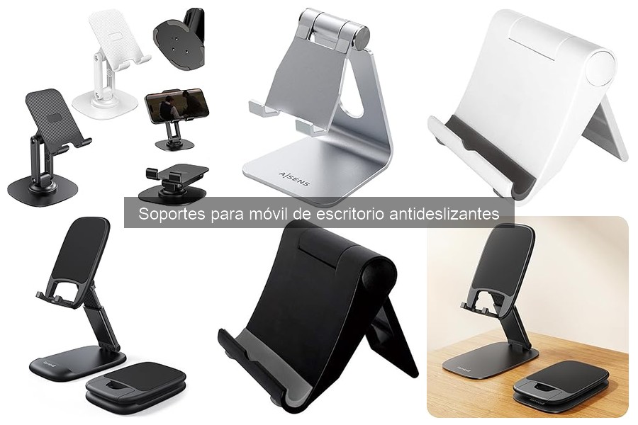 Errores comunes al usar soportes para móvil de escritorio