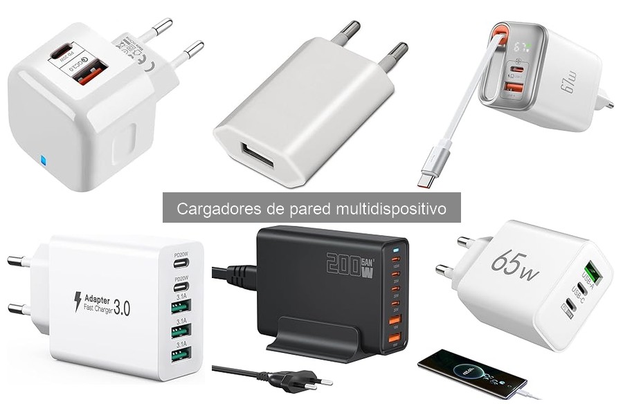 Guía de Compra: Cargadores de Pared Multidispositivo
