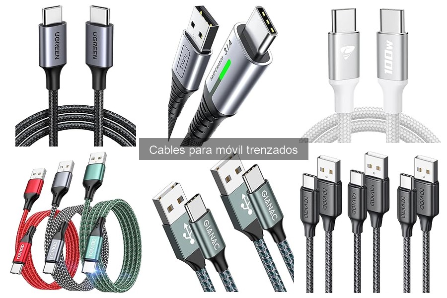 Guía de compra de cables trenzados para móvil