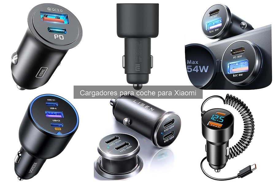 Guía de compra de cargadores de coche para Xiaomi