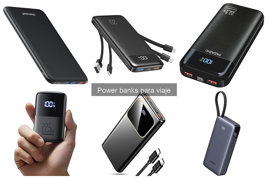 Guía de compra de power banks para viajes: ¿Qué considerar?