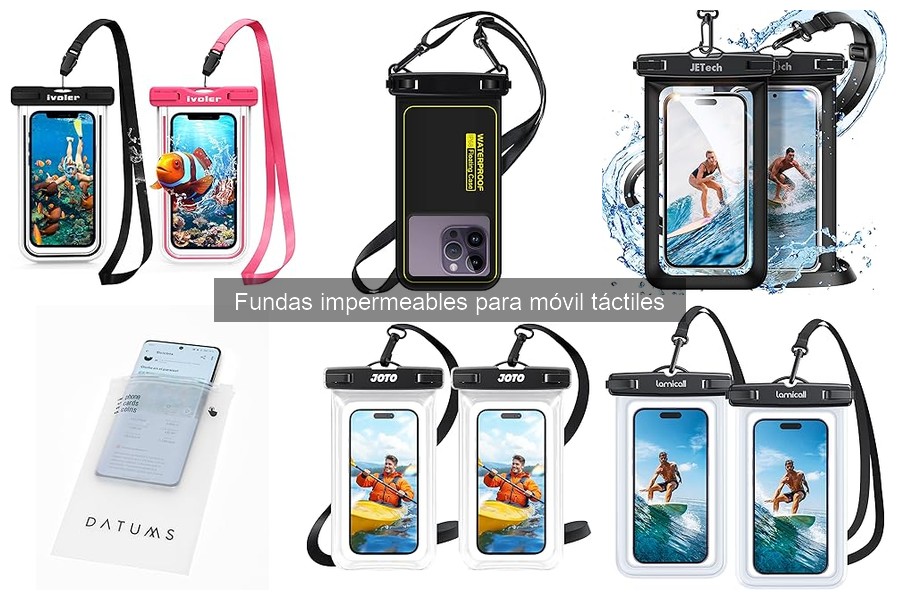 Guía de compra: Fundas impermeables para móvil táctiles