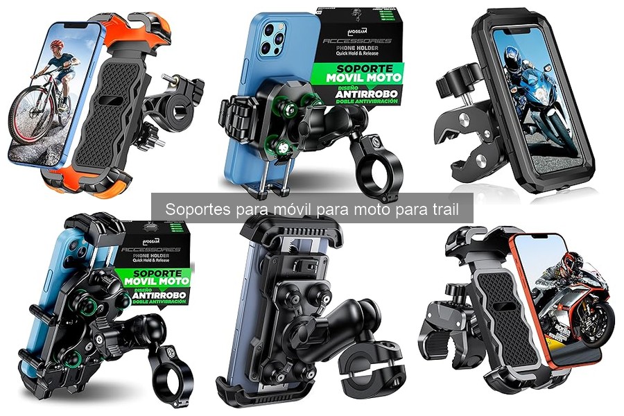 Guía de compra: Soportes de móvil para moto trail