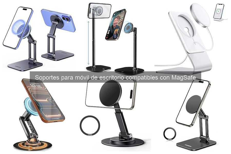 Guía de compra: Soportes para móvil de escritorio MagSafe