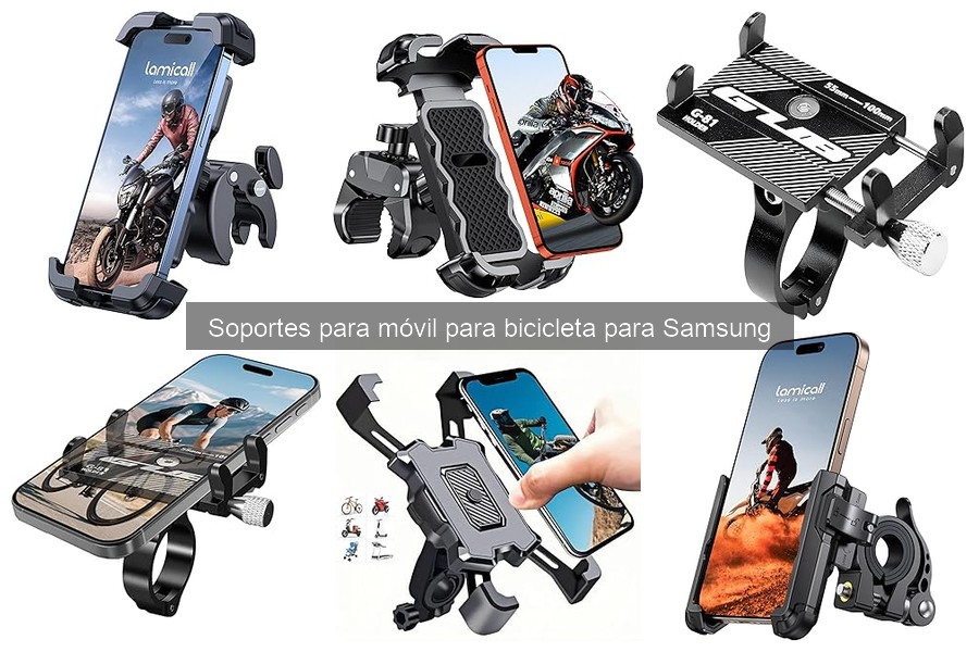 Guía para comprar soportes para móvil en bicicleta