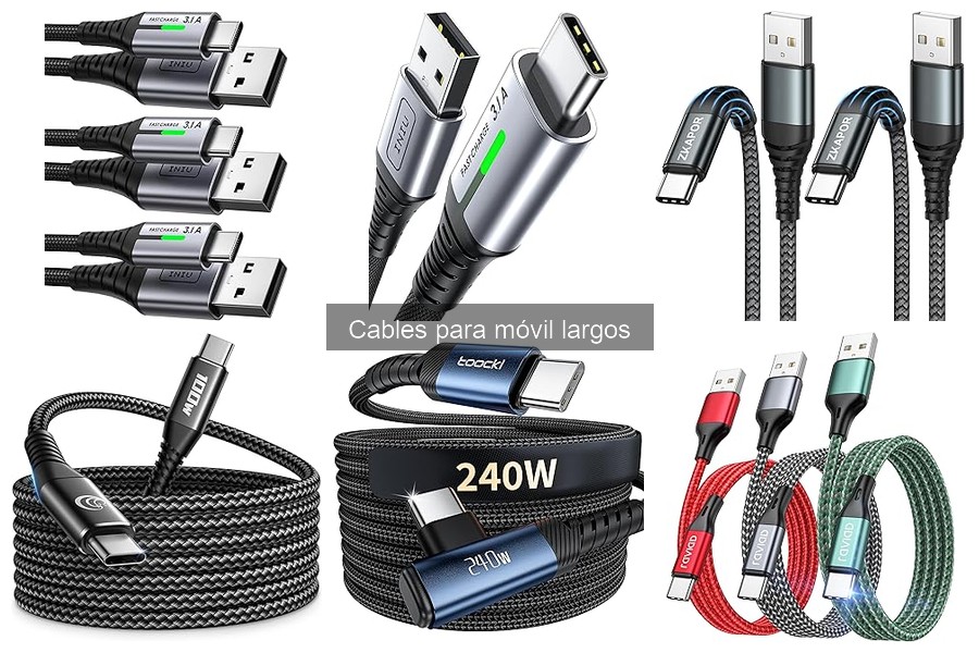 Guía para elegir el cable para móvil largo ideal