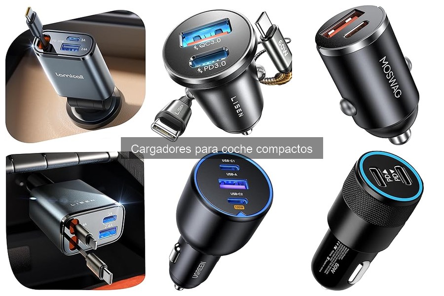 Guía para elegir el mejor cargador compacto para coche