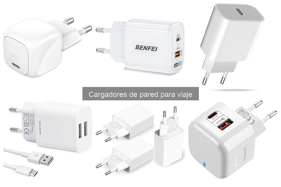 Guía para Elegir el Mejor Cargador de Pared para Viaje