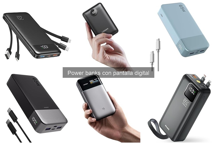 Guía para Elegir el Mejor Power Bank con Pantalla Digital