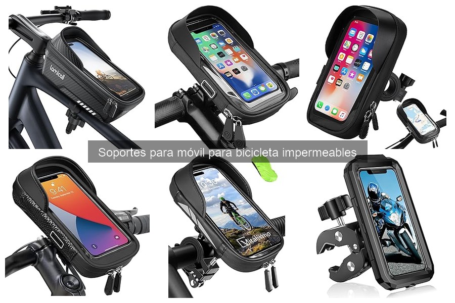 Guía para elegir el mejor soporte impermeable para móvil en bicicleta