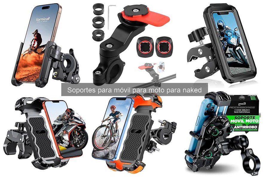 Guía para Elegir el Mejor Soporte para Móvil en Moto Naked