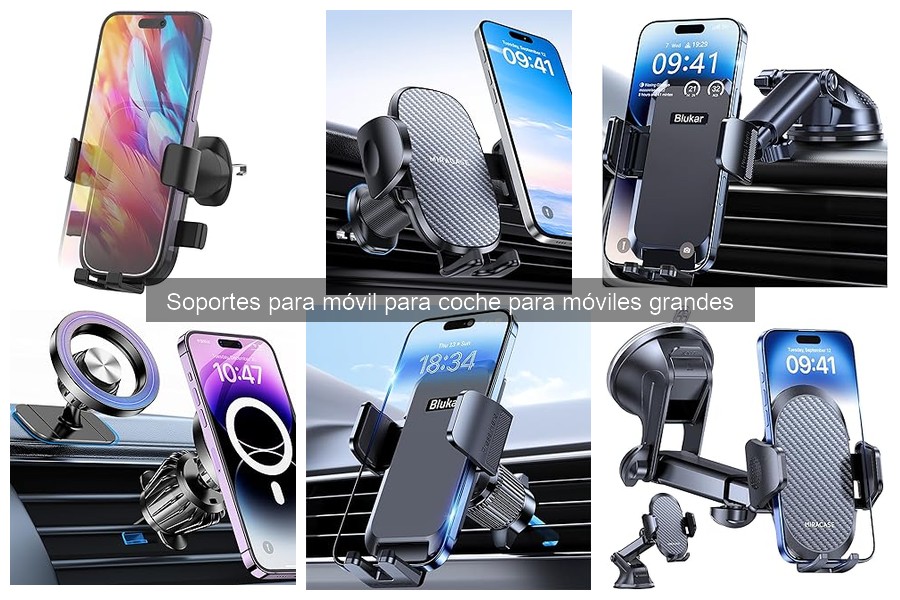 Guía para elegir soporte móvil en coche según tu modelo