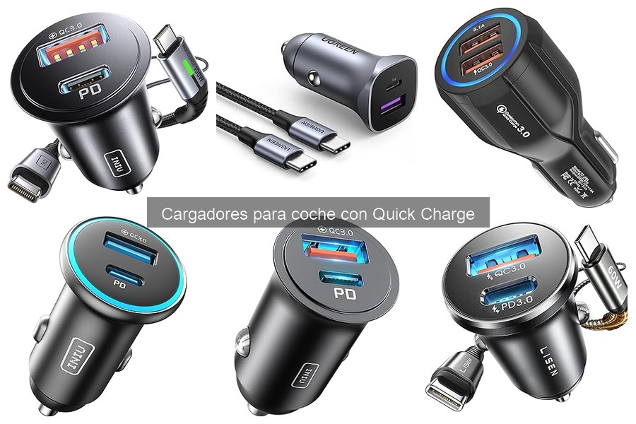Instala fácilmente un cargador para coche con Quick Charge