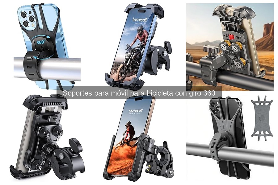 La altura ideal para un soporte de móvil en bicicleta