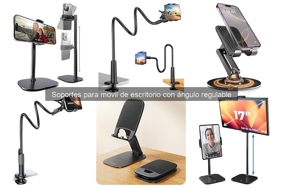 Mantén y Limpia Tu Soporte para Móvil de Escritorio