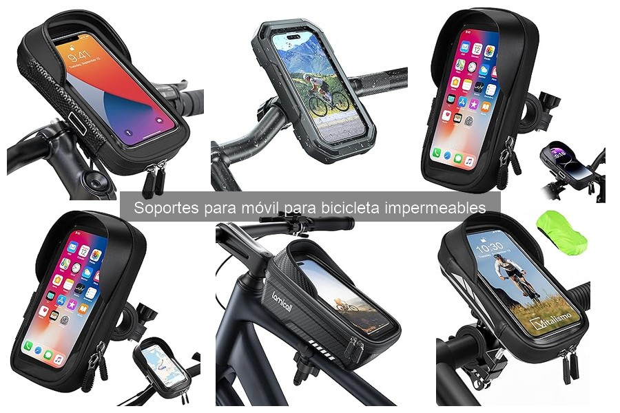 Mantenimiento de Soportes para Móvil Impermeables en Bicicleta