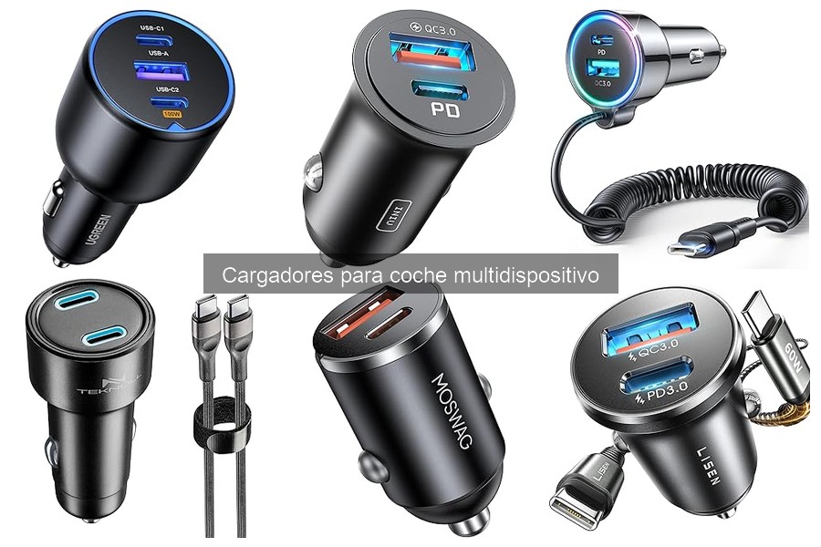 Marcas a evitar en cargadores de coche multidispositivo