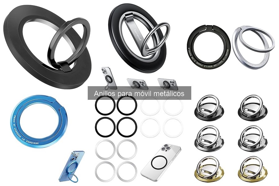 Materiales de anillos metálicos para móvil: Durabilidad y Uso