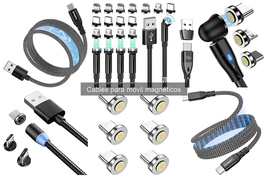 Mejora tu experiencia con accesorios para cables magnéticos