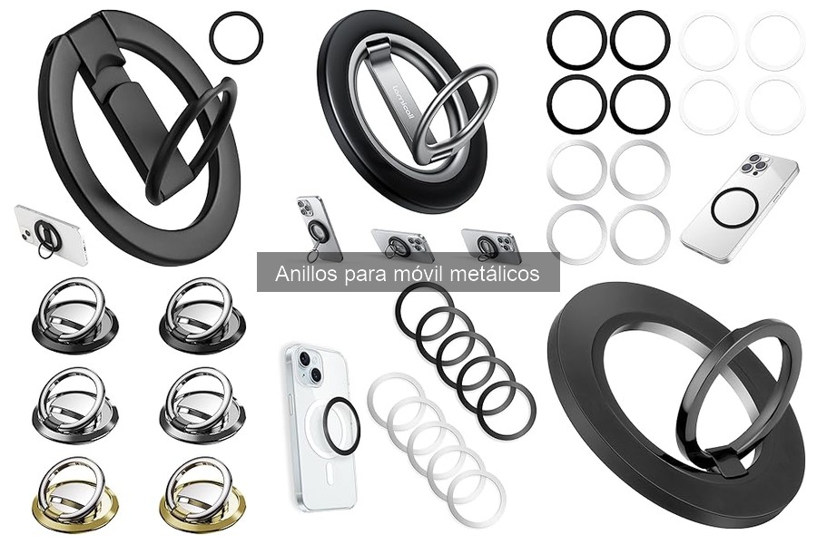 Mejores anillos metálicos para móviles según opiniones de usuarios