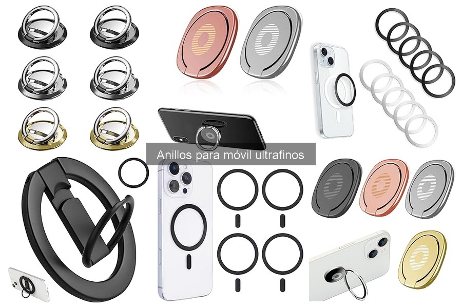 Mejores anillos ultrafinos para Android: comparativa 2023