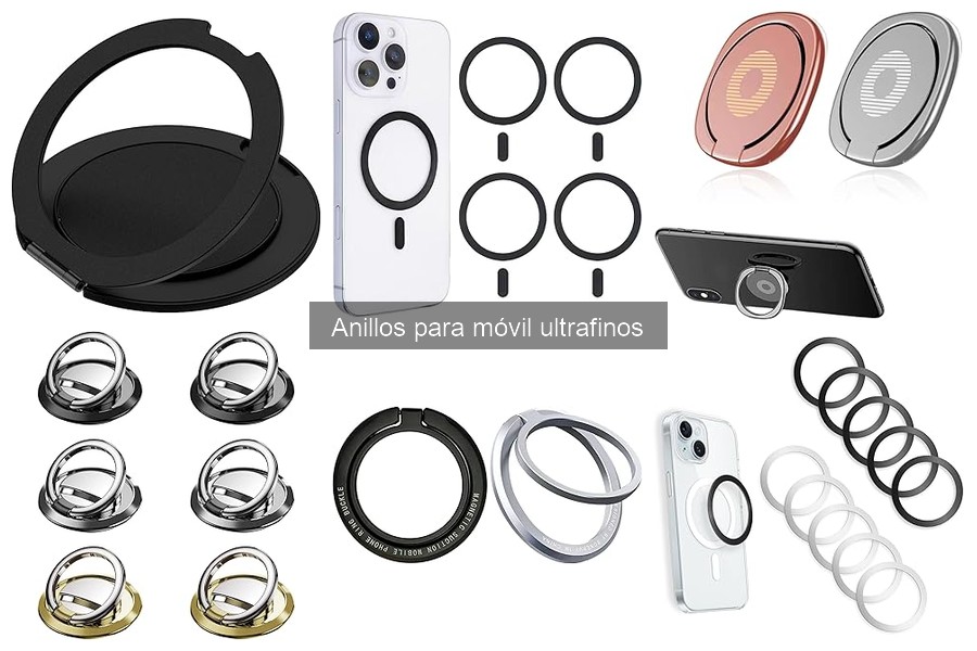 Mejores anillos ultrafinos para iPhone: Comparativa 2023