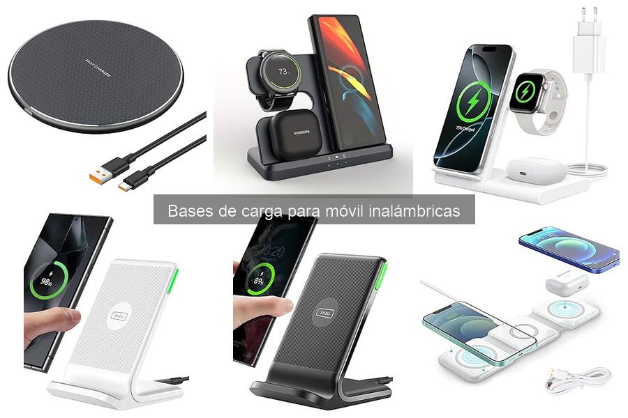 Mejores bases de carga inalámbricas para iPhone en 2023