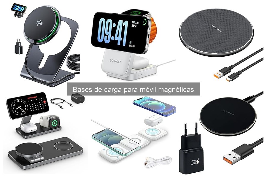 Mejores bases de carga magnética para iPhone en 2023