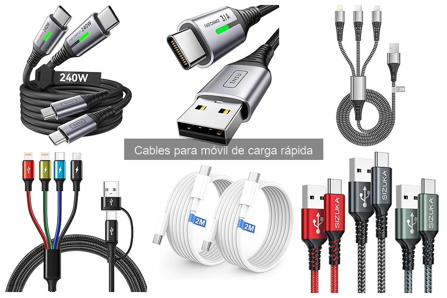 Mejores cables de carga rápida para Android 2023: Comparativa