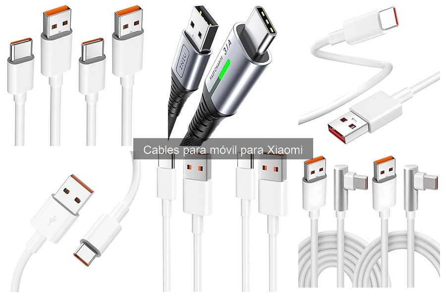 Mejores cables para móvil Xiaomi: Comparativa y características