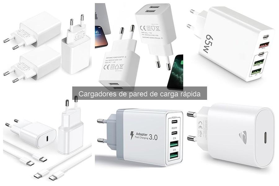Mejores cargadores de pared de carga rápida para iPhone