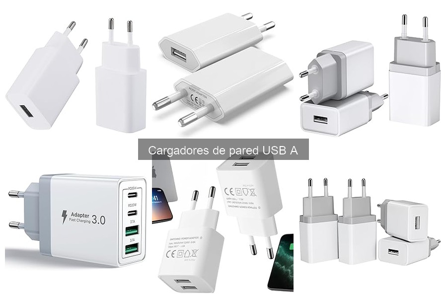 Mejores cargadores de pared USB A para smartphones en 2023