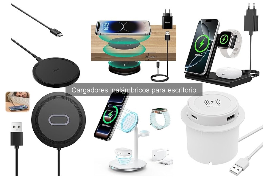 Mejores Cargadores Inalámbricos para Escritorio 2023