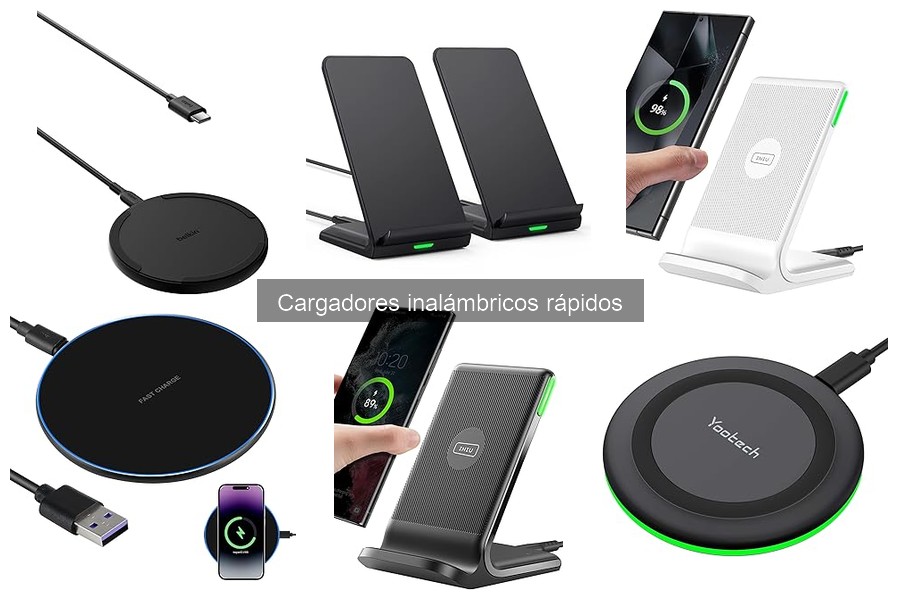 Mejores cargadores inalámbricos rápidos para móviles Android