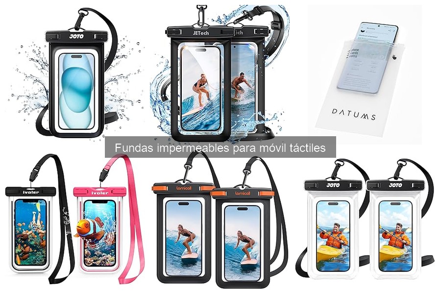Mejores fundas impermeables para móvil en actividades al aire libre