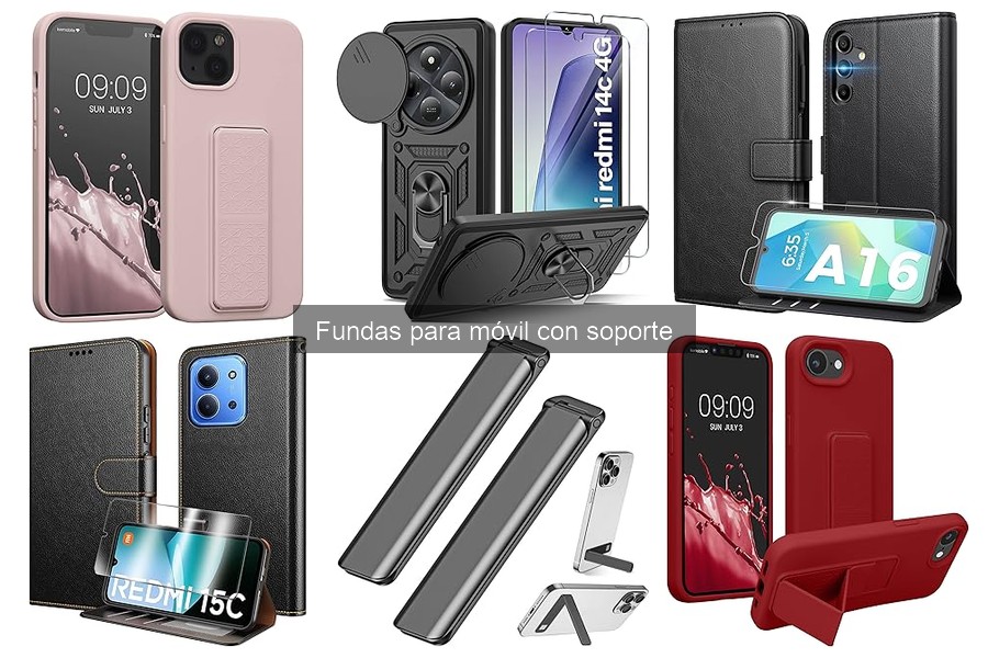 Mejores fundas para móvil con soporte para ver películas