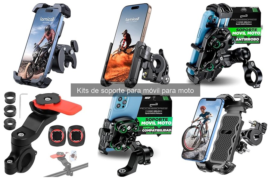Mejores Kits de Soporte para Móvil en Moto 2023