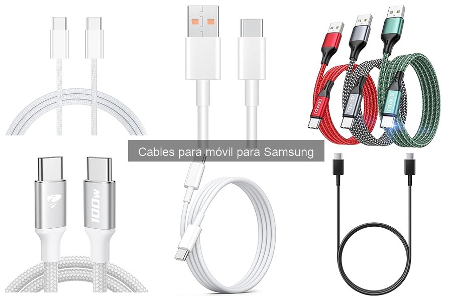Mejores marcas de cables para móvil Samsung: comparativa 2023