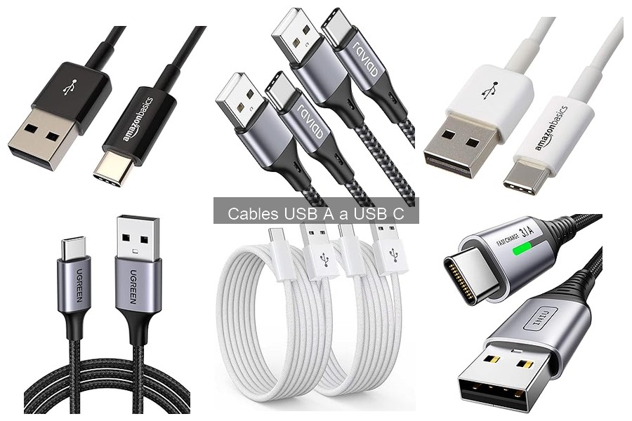 Mejores ofertas de cables USB A a USB C en Amazon