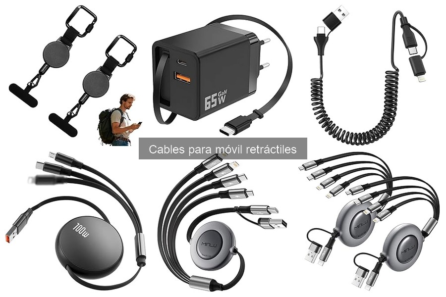 ** Mejores ofertas en cables retráctiles para móvil