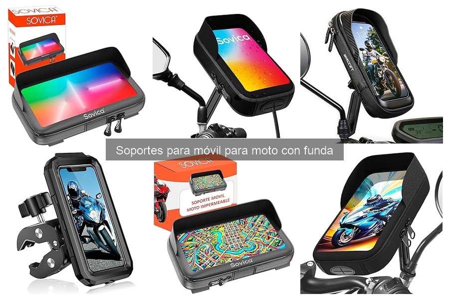 Mejores ofertas en soportes para móvil de moto 2023