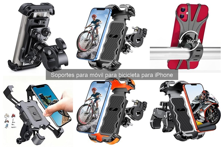 Mejores ofertas y precios de soportes para móvil en bici