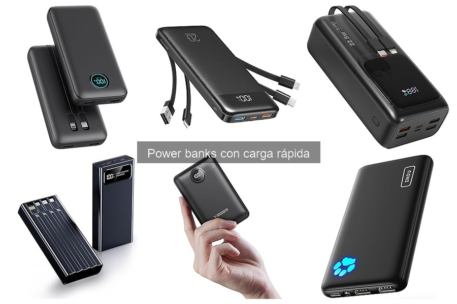 Mejores Power Banks con Carga Rápida para Gamers