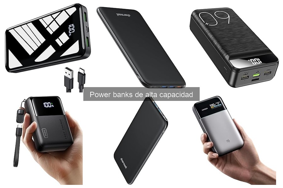 Mejores power banks de alta capacidad para viajes en 2023