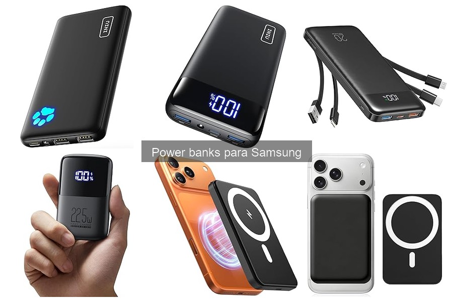 Mejores power banks para Samsung en 2023: comparativa
