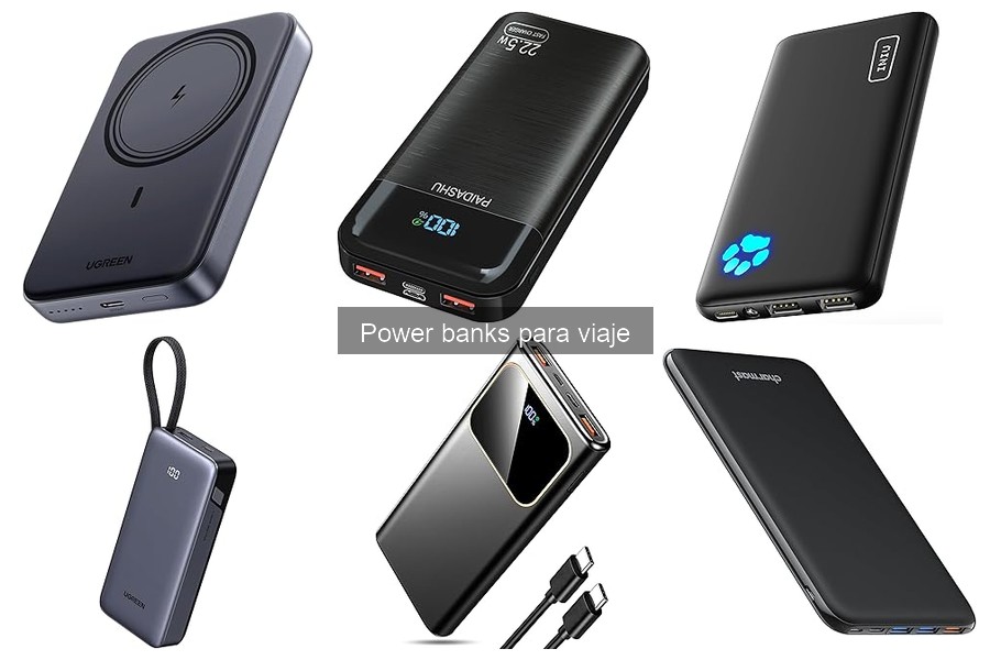 Mejores Power Banks para Viajeros Frecuentes - Comparativa